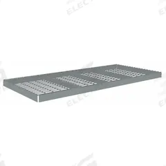 TENNSCO Shelf: 96 in x 30 in, 1,250 lb Load Capacity, Steel, 5 ga Decking, Gray, Shelf (MPN ZLES-9630W). Key specifications — Decking Material: Steel; Includes: (4) Beams; Decking Finish: Zinc Plated; Shelf Configuration: Single Straight; Color: Gray; Frame Material: Steel; Brand: TENNSCO; Frame Finish: Zinc Plated.