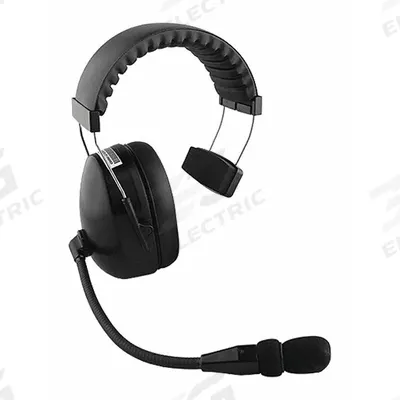 TITAN Headset: Over-the-Ear, Black, Over-the-Ear, Adj/Speech Recognition, Noise Cancelling - Over-the-Ear Warehouse Automation Headsets