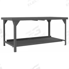 DURHAM MFG Workbench: Fixed Ht, Steel, 72 in x 36 in, 12,000 lb Overall Load Capacity, Gray (MPN HDWB-3672-95). Key specifications — Brand: DURHAM MFG.