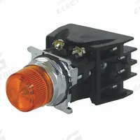 EATON Illuminated Push Button: 30 mm, Metallic, Extended Profile, 1NO/1NC (MPN 10250T828AD24). Key specifications — Manufacturer Part Number: 10250T828AD24; Product Type: Push Button Operators; Series: 10250T; Brand: EATON; AC Contact Rating: 10 A @ 600 V; Action: Momentary; DC Contact Rating: 2.5 A @ 250 V; Operator Illumination: Illuminated.
