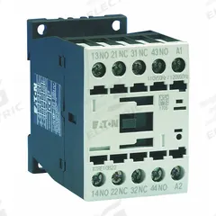EATON IEC Control Relay: DIN-Rail Relay Mounting, 208V AC Coil Volt, 4NO, 10 A (MPN XTRE10B40E). Key specifications — Brand: EATON.