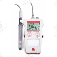 OHAUS Conductivity Meter: Conductivity/Total Dissolved Solids, ±0.5% FS, 199.9 mS/cm, 0 mS/cm (MPN ST300C). Key specifications — Manufacturer Part Number: ST300C; Brand: OHAUS; Configured Test Parameters: Conductivity; Test Parameters: Temperature; Reagents and Solutions Included: Reagents Sold Separately; Product Type: Conductivity Meter; Automatic Temperature Compensation Included: Automatic; Conductivity Accuracy: ±0.5% FS.