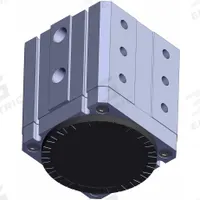SMC Magnetic Gripper: MHM, RC1/8 in, Max. 1,000 N Holding Force, 68 mm Overall Wd (MPN MHM-50D). Key specifications — attr1015368: Friction Ring Included.