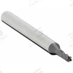 OSG Square End Mill: Carbide, TiAlN Coated, 4 Flute, 1.5 mm Mill Dia, 5 mm LOC, 39 mm OAL (MPN 404-059111)