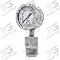 PIC GAUGES Pressure Gauge with Diaphragm Seal: 0 psi to 160 psi, 301L/5JJJ, 2 1/2 in Dial, Glycerin (MPN 301L254F/5JJJA00). Key specifications — Brand: PIC GAUGES; Gauge Case Liquid: None; Seal Fill Liquid: Glycerin; Seal Lower Housing Material: 316 Stainless Steel; Accuracy: ±2-1-2%; Gauge Wetted Parts: Stainless Steel.