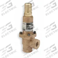 CASH VALVE Adjustable Back Pressure Relief Valve: FNPT x FNPT, 1/4 in x 1/4 in, Bronze (MPN K10AWA01-E3-0100). Key specifications — Brand: CASH VALVE.