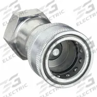 AEROQUIP Hydraulic Quick Connect Hose Coupling: 1/4 in Coupling Size, Steel, 4 lpm Max. Flow Rate (MPN 5601-4-4S). Key specifications — Body Material: Steel; Thread Size: 1/4"-18; Coupling Locking Type: Sleeve; Brand: AEROQUIP.