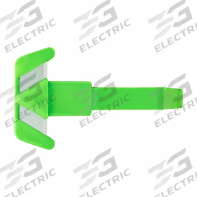 KLEVER Antimicrobial Replacement Head: 2 Cutting Sides, 2 in Overall Lg, 1 3/8 in Overall Wd - Replacement Double Heads