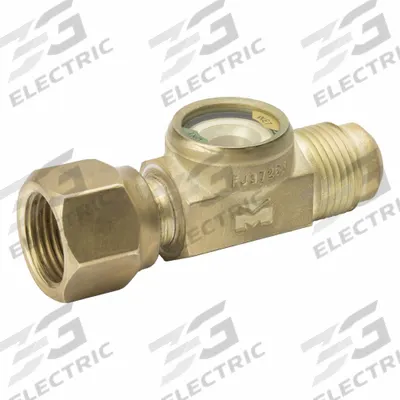 MUELLER Sight Glass: Flared Swivel - Flared Swivel Connection Sight Glasses