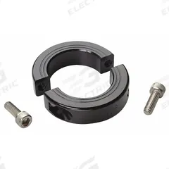 RULAND MANUFACTURING Shaft Collar: 2-Piece, Metric with Inch Bore, Round, Clamp-On, 15 mm Collar Wd (MPN MSP-23E-AN). Key specifications — attr671628: RULAND MANUFACTURING.