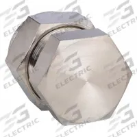 PARKER Compression Fitting Cap: 5/8 in OD Fitting Size, Compression, Stainless Steel (MPN 10BLEN10-316). Key specifications — Series: A-LOK(R); Compatible Fitting Brands: Parker; Brand: PARKER.