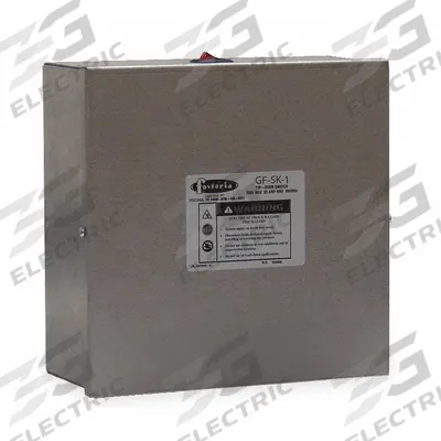 FOSTORIA Ground Fault Sensing Switch: For 786DX8/786DX9/786DY0/786DY1, 50 A - Controls & Cords for Electric Wall & Ceiling Heaters