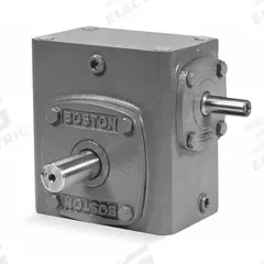 BOSTON GEAR Speed Reducer: 20:1, 88 RPM, 0.5 hp Input Max, 302 in-lb Output Max, Round (MPN 715-20-G). Key specifications — attr85418: BOSTON GEAR.
