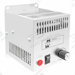 HAMMOND Enclosure Heater: Fan Forced, 200 W Watt, 220/240V, Thermostat Included (MPN FLHTF200A230). Key specifications — Heater Type: Fan Forced; Includes Thermostat: Thermostat Included; Brand: HAMMOND; Operating Voltage: 220/240V.
