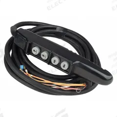 COFFING Four Button Pendant Station: Electric Chain Hoists, Coffing EC, 16 ft Pendant Cord Lg (MPN PB411016). Key specifications — Manufacturer Part Number: PB411016; Compatible Hoist Type: Electric Chain Hoists; Compatible Series: Coffing EC; Compatible with Manufacturer Part Number: WRMT; Functions: Up/Down; Product Type: Pendant Station.