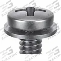 SEMS Screw: Internal Tooth, #6-32 Thread Size, 3/4 in Lg, Stainless Steel, Passivated, Pan, 50 PK (MPN 1-PPI-6C-75). Key specifications — Drive Size: #2.