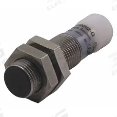 EATON Inductive Cylindrical Proximity Sensor: Built-in Connector, Unshielded, 3 Wires, 4 - Pin Micro (MPN E57PS-12UNN4-Q). Key specifications — Brand: EATON; AC Supply Voltage Rating: Not Rated; DC Supply Voltage Rating: 10-48V DC.