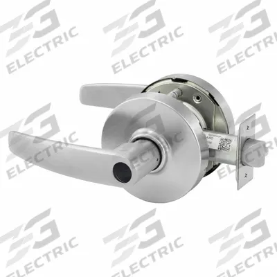 SARGENT Door Lockset: Storeroom Lever Locksets, Chrome - Passage Lever Locksets