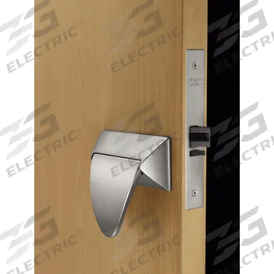 SARGENT Door Lockset: Stainless Steel, ADA Compliant (MPN 8236 APL X32D) - Storeroom Paddle Locksets