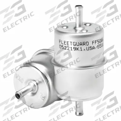 FLEETGUARD Automotive Fuel Filter: 10 5/16 in Overall Lg, 5 5/16 in Overall Ht - In-Line Fuel Filters