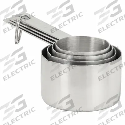 TABLECRAFT PRODUCTS Measuring Cup Set: Dry/Liquid, 0.25 C_0.5 C_1 C Capacity - Measuring Cup Sets