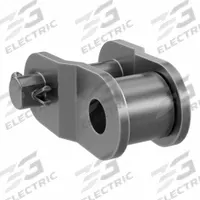 TSUBAKI Offset Link: Offset, Single Strand, 06B, 3/8 in Pitch, 35/64 in Chain Overall Wd, Steel (MPN RF06BOL). Key specifications — Brand: TSUBAKI.
