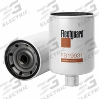 FLEETGUARD Automotive Fuel Filter: 13 3/16 in Overall Lg, 4 1/4 in Outside Dia, 7 7/8 in Overall Ht (MPN FS19931). Key specifications — Brand: FLEETGUARD; Compatible Vehicle Make: Navistar.