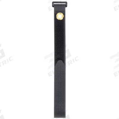 PANDUIT Hook-and-Loop Cinch Strap: 12 in Lg, 3.00 in, 0.85 in Wd, 50 lb Tensile Strength - Grommet Mount Hook-and-Loop Cable Ties