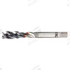 OSG Spiral Flute Tap: #5-40 UNC, H2 / 2B-3B, 2 Flute, Bottoming Chamfer, V Coated Powdered Metal (MPN 1650509108). Key specifications — attr1299826: H2 / 2B-3B.