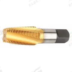 WIDIA GTD Spiral Flute Tap: 1/4"-18 NPTF, 4 Flute, Taper Chamfer, Cobalt (MPN VTSFT8504)
