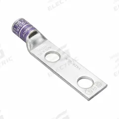 Compression Lug: For 500 kcmil, Stranded Wire, 1/2 in Stud Size, Std, Copper Barrel (MPN YA342LN). Key specifications — Inspection Hole: Yes; For Wire Type: Stranded; For Wire Sizes: 500 kcmil; Brand: BURNDY; Manufacturer Part Number: YA342LN.