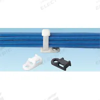 PANDUIT Anchor Mount Cable Tie Base: 0.2 in Slot Wd, 0.07 in Slot Ht, Natural, 0.37 in Wd, 1,000 PK (MPN TA1S8-M). Key specifications — For Use With: Miniature, Intermediate and Standard Cable Ties; Size: 0.74 in L x 0.37 in W x 0.19 in H; Color: Natural; Screw Mount Hole Size: #8; Brand: PANDUIT.