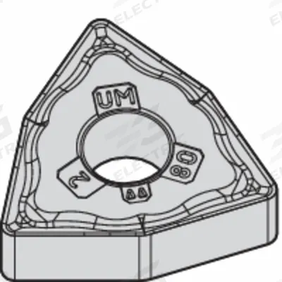 WIDIA Turning Insert: WNMG431UM - Trigon (W) Indexable Turning Inserts