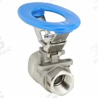 APPROVED VENDOR Manual Two-Way Ball Valve: 1/2 in, 316 Stainless Steel, Straight Valve Body, PTFE (MPN G-SSO-50V). Key specifications — Brand: APPROVED VENDOR; Handle: Locking Oval.