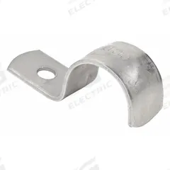 Conduit & Pipe Strap Clamp, One-Hole: 4 in Trade Size, 316 Stainless Steel, IMC/RMC (MPN S640001S00). Key specifications — Manufacturer Part Number: S640001S00; Compatible Conduit Trade Size: 4 in; Compatible Conduit Type: IMC; RMC; Compatible Nominal Conduit/Pipe Size: 4 in; Compatible Pipe Size: 4 in; Finish: Polished; Indoor/Outdoor Usage: Indoor/Outdoor.