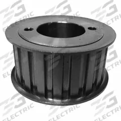 APPROVED VENDOR Timing Belt Pulley: Trapezoidal, Bushed, For L Timing Belt Section, For 1 in Belt Wd (MPN 36LH100). Key specifications — Brand: APPROVED VENDOR; Tooth Profile: Trapezoidal; Finish: Black Oxide; For Bushing Type: Split Taper.