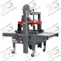 3M-MATIC Case Sealer: For 2 in Max Tape Wd, For 2 in Max Tape Roll Dia, Side, 40 Box Sealing Speed (MPN 8000A). Key specifications — Conveyor Height Adjustment Range: 4.25 to 27.99 in; Belt Location: Side.