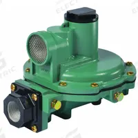 FISHER LPG Pressure Regulator: Lever-Acting Gas, 1,400,000 BtuH Gas Capacity, Aluminum, NPT x NPT (MPN R622-DFF). Key specifications — Brand: FISHER LPG; Body Material: Aluminum.