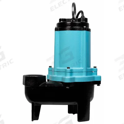 LITTLE GIANT Sewage Ejector Pump: Cast Iron, Single Phase, 1/2 hp, 115V AC - General Purpose Sewage Ejector Pumps