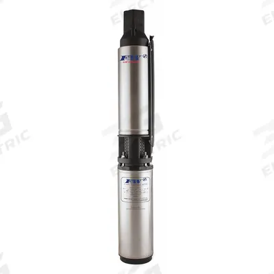 FLINT & WALLING Submersible Deep Well Pump: For 4 in Well Pipe Dia., Thermoplastic - Submersible Deep-Well Pumps