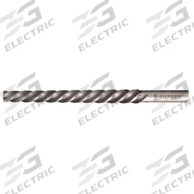 YANKEE Taper Pin Reamer: For #5/0 Pin, 0.0719 in x 0.0966 in Dia - Helical-Flute Taper Pin Reamers