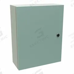 HAMMOND Electrical Enclosure: Steel, 20 in x 16 in x 6 in, NEMA 12/3R/4, Solid Cover, Hinged (MPN EN4SD20166GY). Key specifications — Closure Method: 1/4-Turn Latch; Brand: HAMMOND; Knockouts: Not Included.