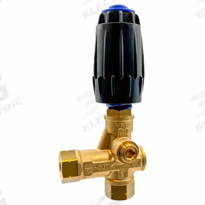 Dayton Valve: 3/8 in Bypass Connection Size, Brass, 3,650 psi Max. Op Pressure - Unloader Valves