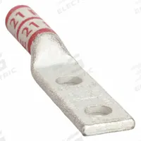Compression Lug: For 8 AWG, Stranded Wire, #10 Stud Size, Long, Copper Barrel (MPN 24D021). Key specifications — Inspection Hole: No; For Wire Type: Stranded; For Wire Sizes: 8 AWG; Brand: APPROVED VENDOR; Manufacturer Part Number: 24D021.