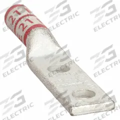 Compression Lug: For 8 AWG, Stranded Wire, #10 Stud Size, Long, Copper Barrel (MPN 24D021). Key specifications — Inspection Hole: No; For Wire Type: Stranded; For Wire Sizes: 8 AWG; Brand: APPROVED VENDOR; Manufacturer Part Number: 24D021.