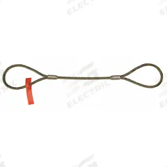 Sling,Wire Rope,5 Ft L,Vert Cap 1000 lb (MPN 14EZEEX5). Key specifications — Brand: LIFT-ALL; Rope Coating Type: Galvanized; Sling Material: Steel; Source of Supply: Made in USA.