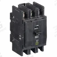 SQUARE D Miniature Circuit Breaker: 20 A, 120/240V AC, Three Phase, 10kA at 120/240V AC, 3 Poles (MPN QOU320). Key specifications — Phase: Three; Amps: 20 A; AC Voltage Rating: 120/240V AC; Max. AIR Rating: 10kA at 120/240V AC; For Use With: Heating; Brand: SQUARE D.
