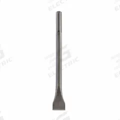 MILWAUKEE Chisel Bit: 1 1/2 in Head Wd, 12 in Overall Lg, 45/64 in Shank Dia (MPN 48-62-4082). Key specifications — attr253714: Asphalt; attr277143: MILWAUKEE.