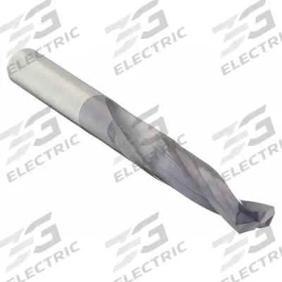 APPROVED VENDOR Screw Machine Drill Bit: #42, AltiN-Coated Carbide, 135° 4-Facet Point - Solid Carbide Screw-Machine Length Drill Bits for Horizontal Drilling