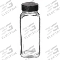 QORPAK Mixing/Storage/Sampling Bottle: 120 mL, 33-400, Phenolic, Pulp/Vinyl, Colorless, 120, Clear (MPN GLC-01325). Key specifications — Screw Closure Size: 33-400; Pre-Cleaned: None; Graduated: No; Brand: QORPAK; Body Color: Colorless.